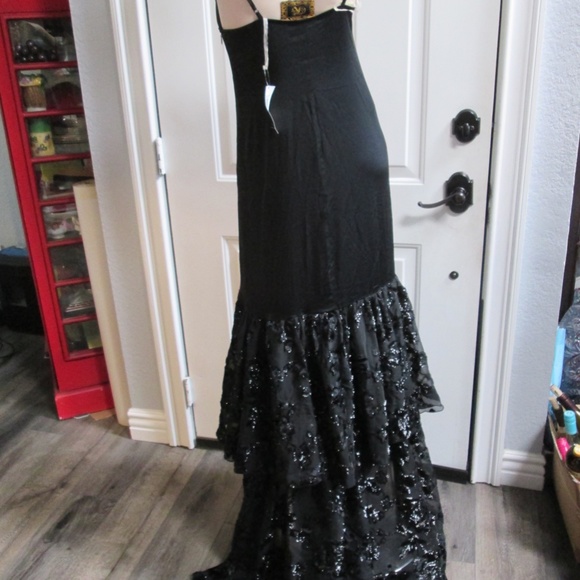 new KLS KIMORA LEE SIMMONS black ball gown Sz 6 - Picture 10 of 16